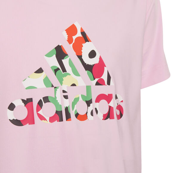 Marimekko Aeroready Training Floral-Print tričko