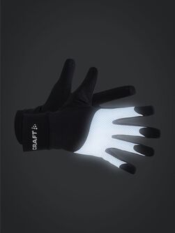 Adv Lumen Fleece reflexní běžecké rukavice