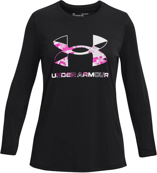 UNDER ARMOUR Dívčí tričko L/S Tecg Graphic