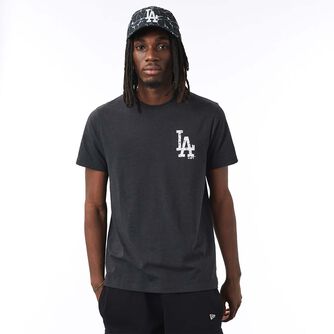 LA Dodgers Logo Infill Dark Grey tričko