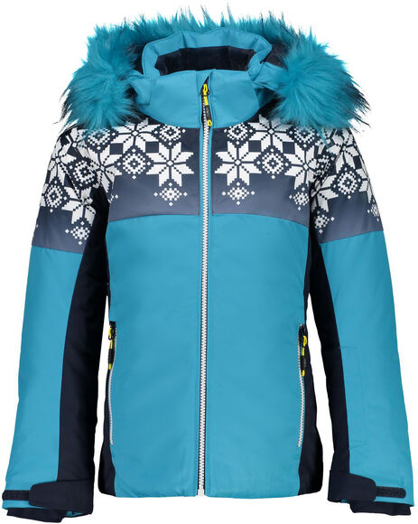 Girl Jacket Snaps Hood lyžařská bunda