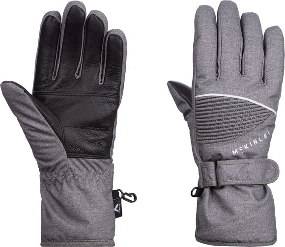 Dámské lyžařské rukaviceBrenna, Aquamax, kož.dlaň