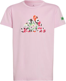 Marimekko Aeroready Training Floral-Print tričko