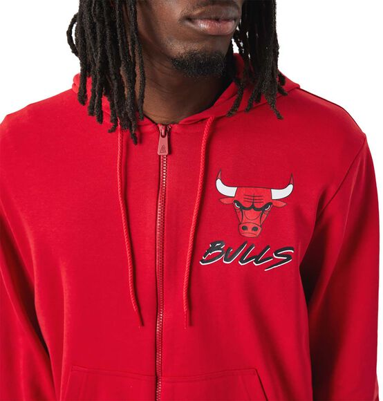 Chicago Bulls NBA Script mikina s kapucí