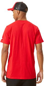 Chicago Bulls Triangle Logo Red tričko